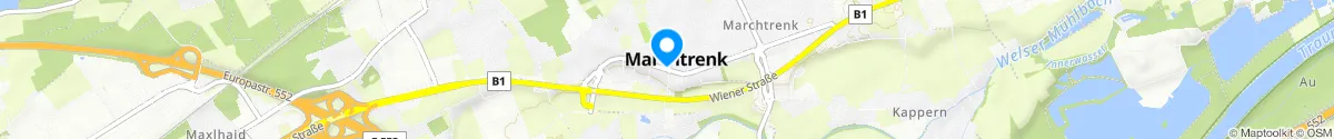 Kartendarstellung des Standorts für Apotheke Zur Welser Heide in 4614 Marchtrenk